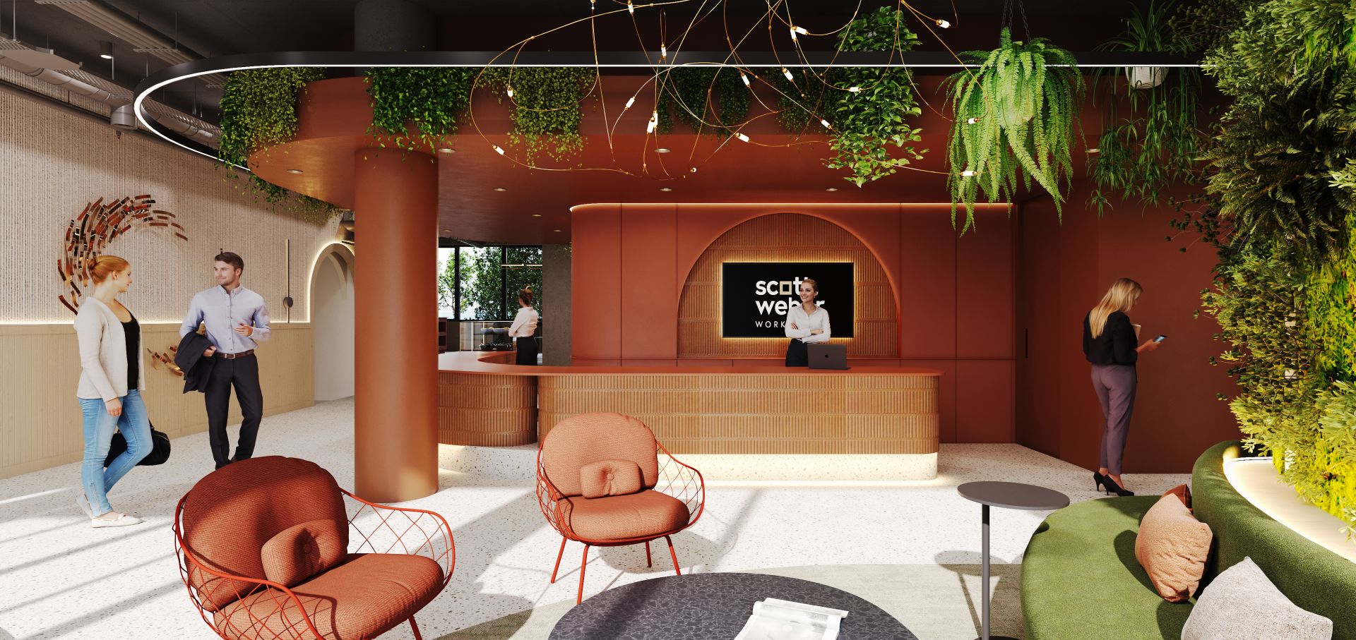 Idea Hub visualization front office 